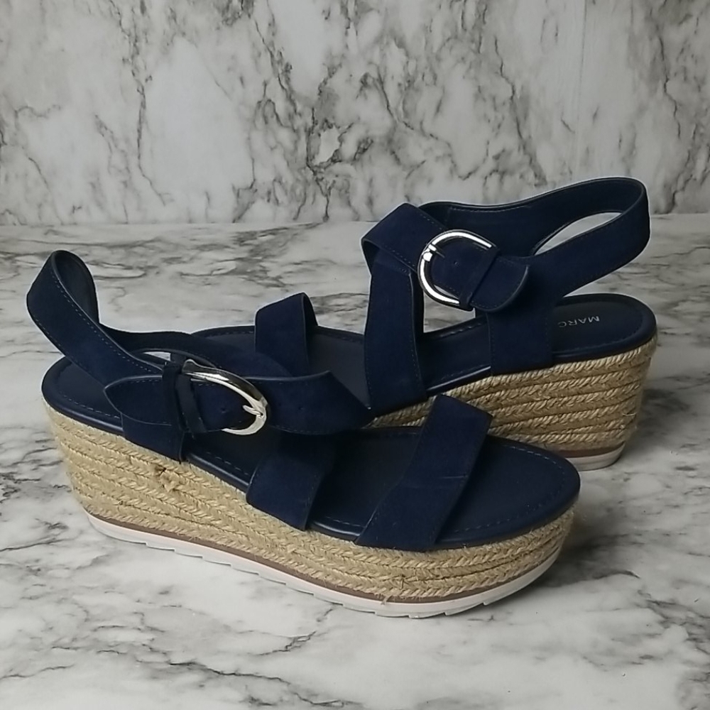 Marc Fisher Zain Espadrille Wedges 8M